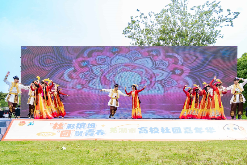 “社”彩缤纷 “团”聚青春——2025年芜湖市高校社团嘉年华活动顺利开展